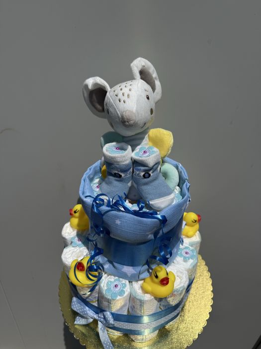 Персонализирана торта от памперси