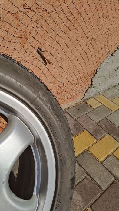 Комплект дисков с зимней резиной