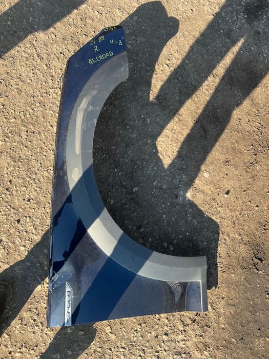 калник преден десен Audi A4 B9 комби allroad с забележка цвят lx5r