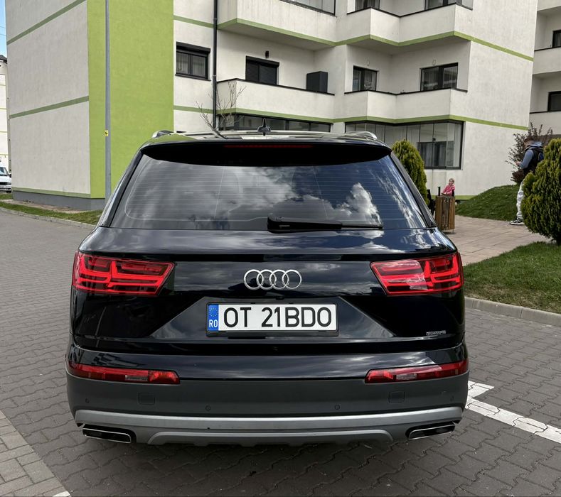 Audi Q7 S-Line 2016 Euro 6 3.0 Diesel 272 CP 7 Locuri