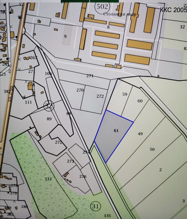 Продавам поземлен имот в с. Дуранкулак