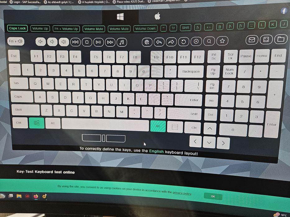 Vând tastatura de office cherry