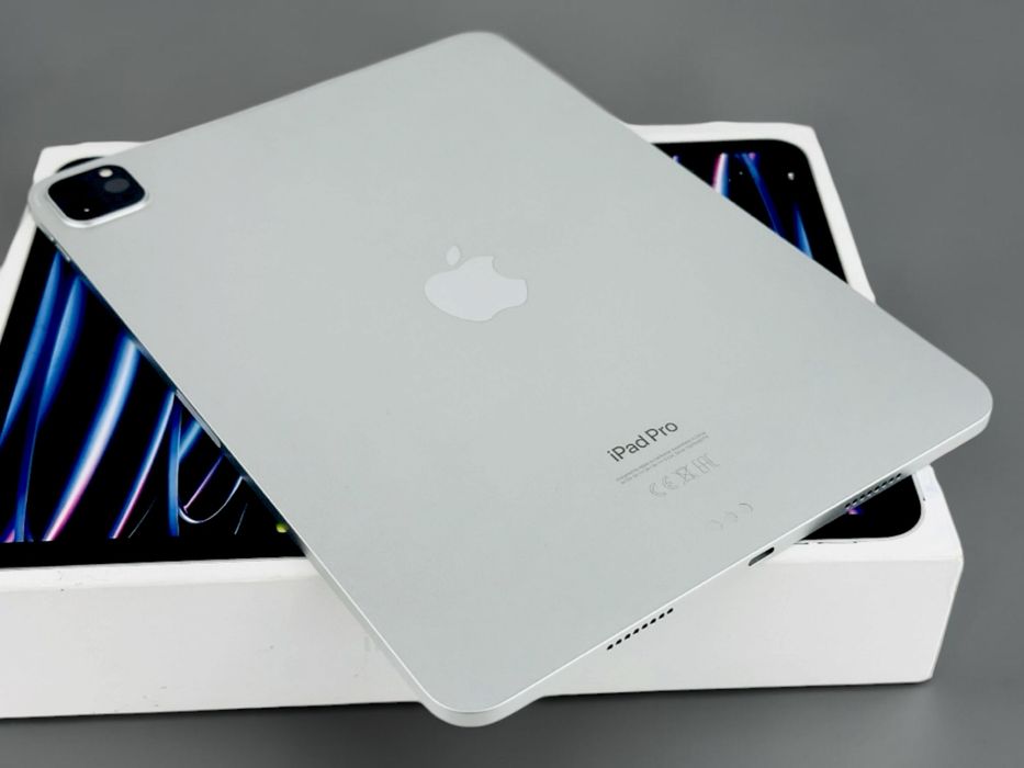 Apple iPad Pro 11 M2 4th Gen WiFi 128GB Silver Перфектен! Гаранция!
