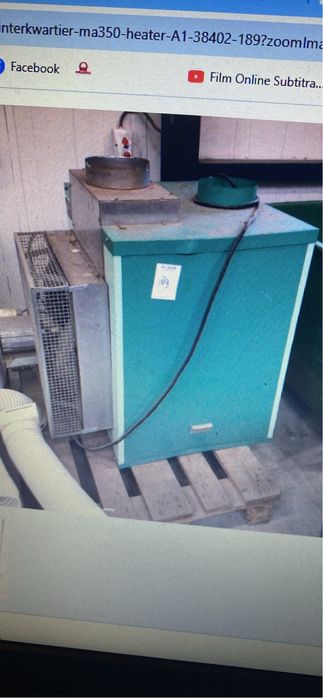 Incalzitor pe CLU  pentru hale  BAHCO 080