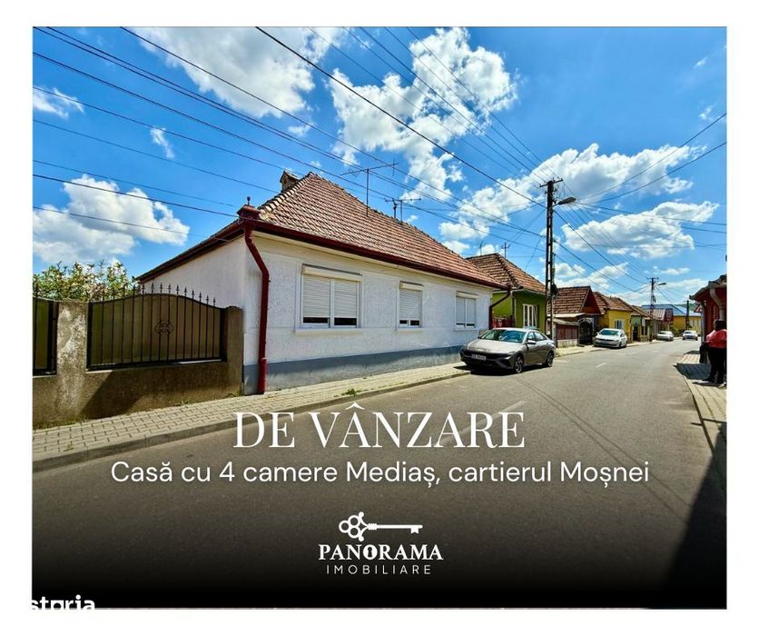 Casă cochetă de vânzare - Cartierul Moșnei