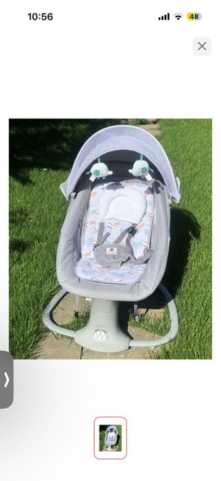 Детская электрокачеля