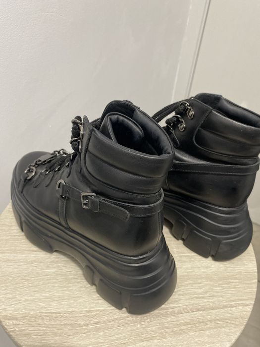 Боти естествена кожа