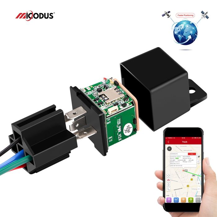 GPS TRACKER MICODUS 901 установка ичида