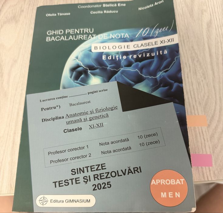 culegeri bac anatomie