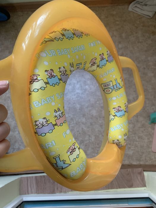 Сидушку для туалета для малышей