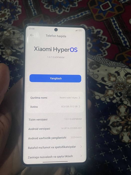 Redmi note 14 pro ideal srochni