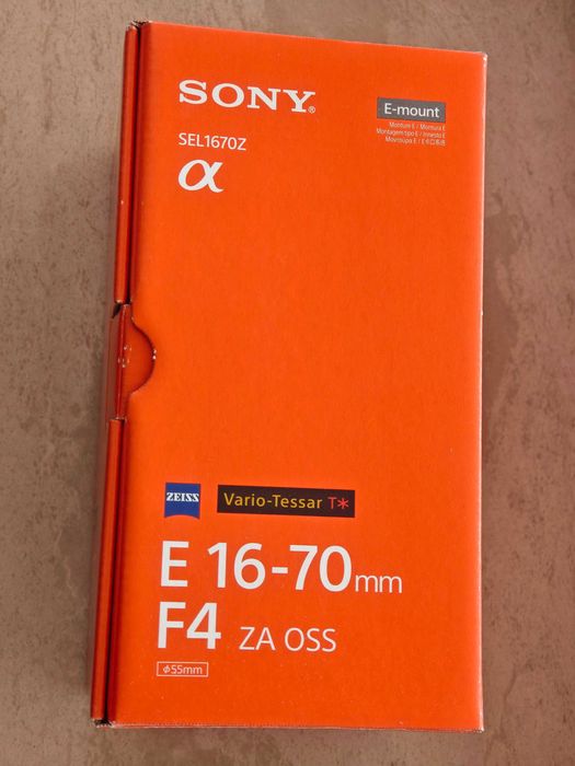Sony Zeiss 16-70mm f4 ZA OSS (SEL1670Z) - като нов