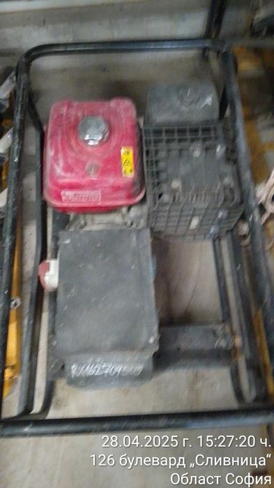 Генератор монофазен 5,5 kw Honda ECT 7000 2013