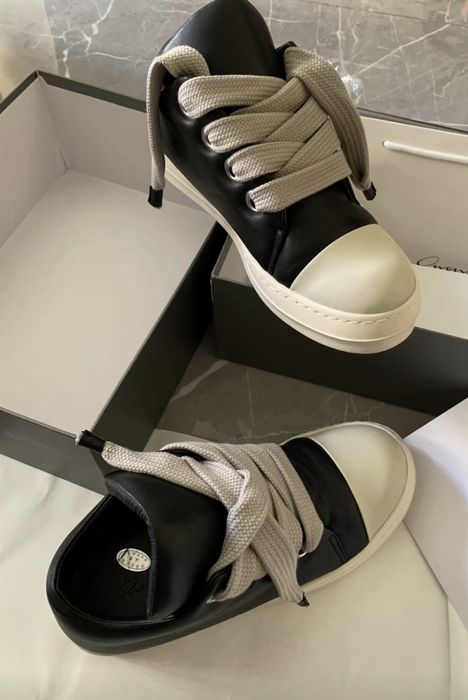 Rick owens low кеды