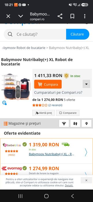 Baby moov nutribaby