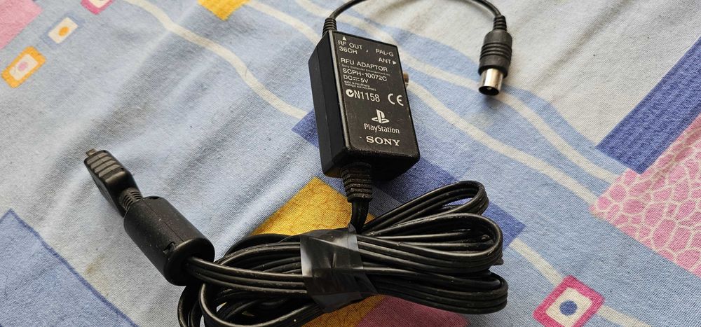 Sony PlayStation RFU Adapter Genuine PS1 PS2 SCPH-10072C