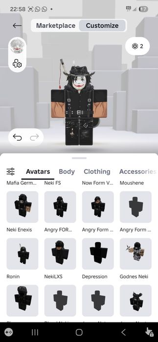 Продам ценный аккаунт в Roblox!