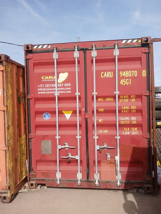 пустой контейнер 40 фут