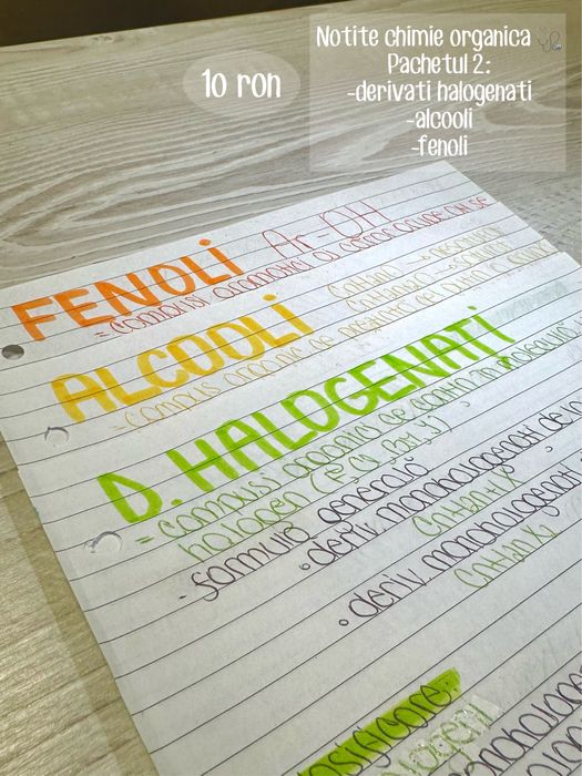 Lectii de chimie organica pentru admiterea la medicina