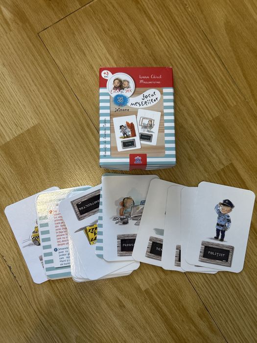 Iq Focus - Litere/carti de joc educative/Puzzle uri