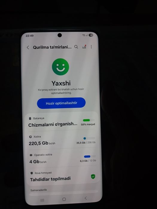 Samsung S21 ultra 256lik K/HA 1 Sim