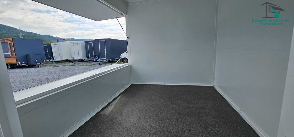 Rulota comerciala fast food , Coffe, patiserie 3m -750kg