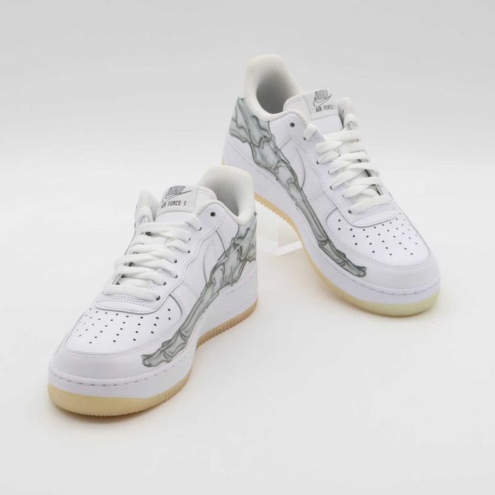 Sneakers AF1 Skeleton cu eticheta (nu Nike, Gucci, Adidas, Balenciaga)
