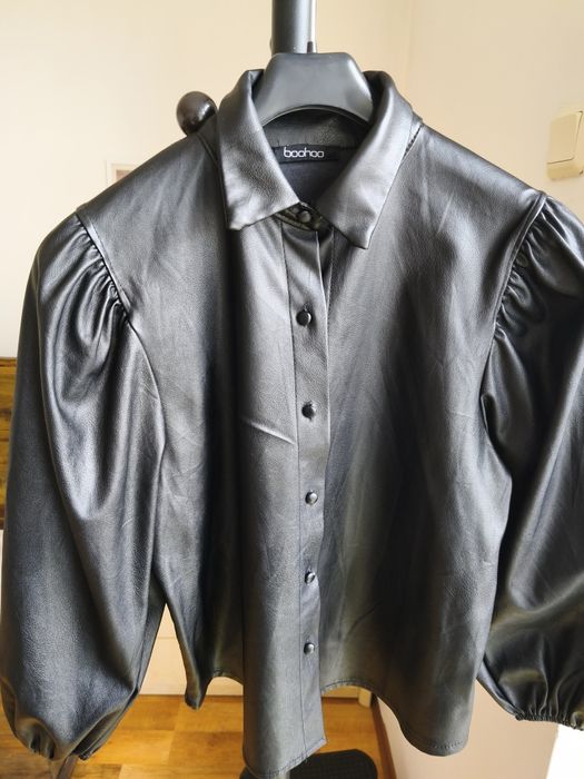 Дамска риза от еко кожа, Р-р М