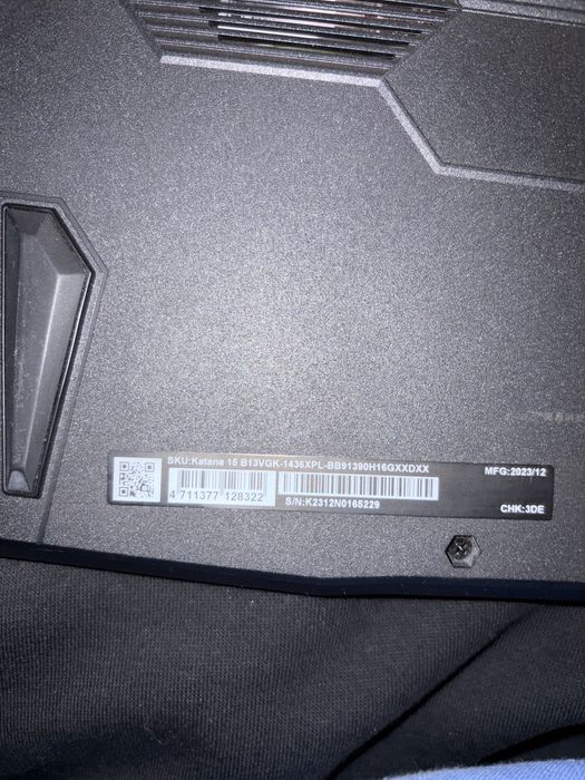 MSI Katana 15 B13VGK-1436XPL