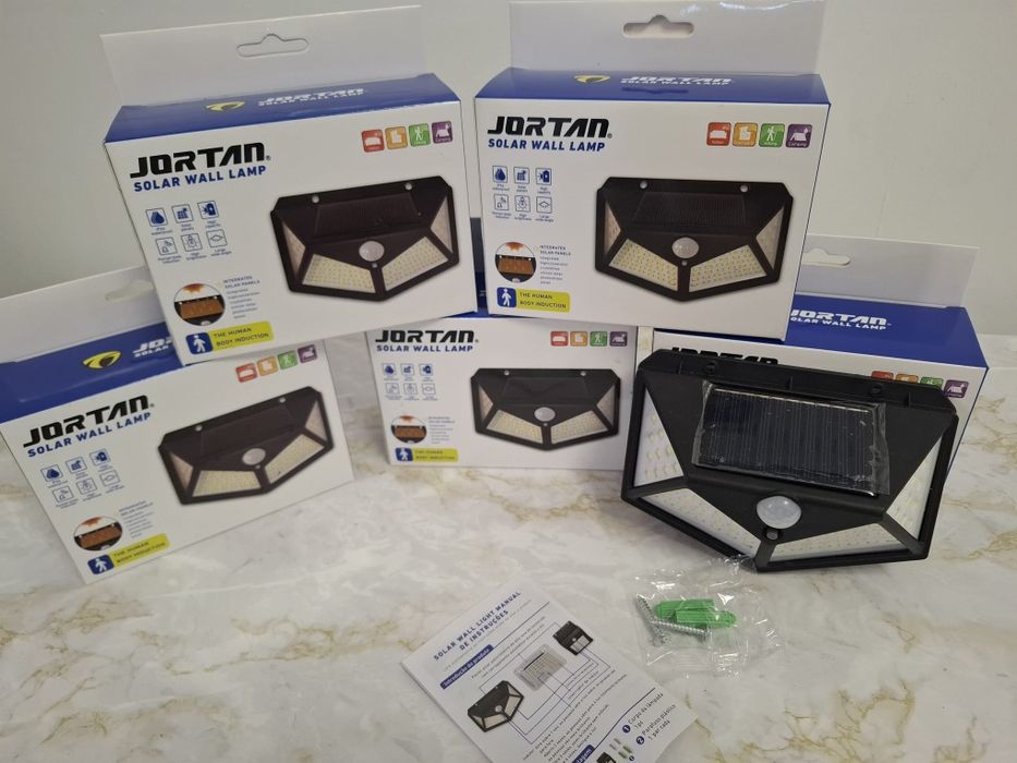 Set 5 x lampă solară de perete Jortan