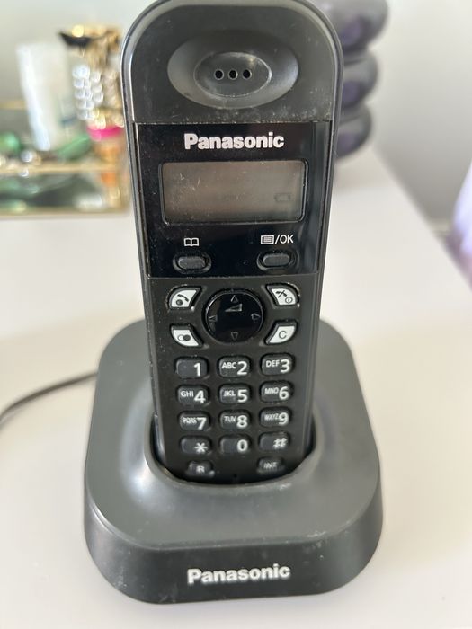 Радиотелефон домашний Panasonic, беспроводной, б/у