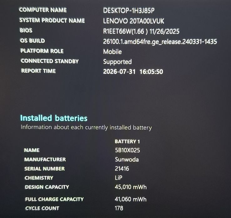 Lenovo ThinkPad E14 | I5 1165G7 | 16GB Ram | 256 SSD