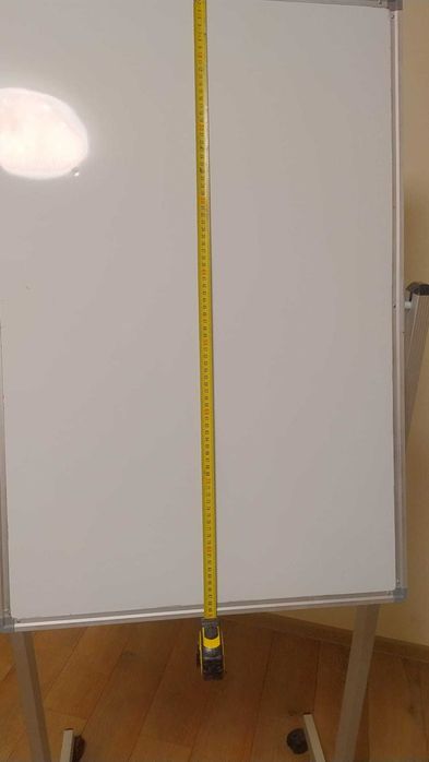 Tabla rotativa/whiteboard mobil cu 2 fete multifunctional, 60x90 cm