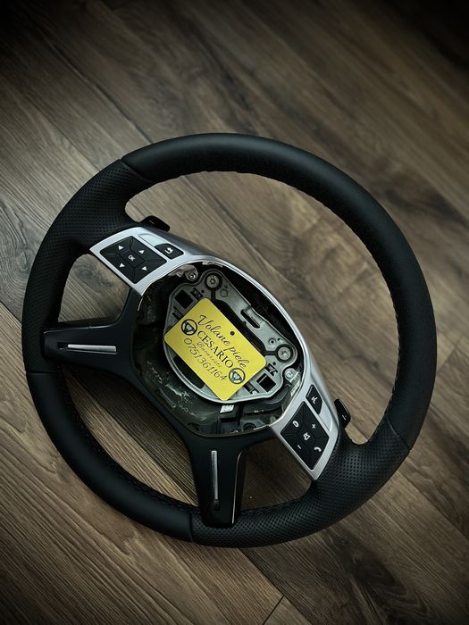 Volan piele naturală Nappa Mercedes E-Class ML W166 w212 2009-2016