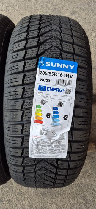 4 anvelope M+S noi Sunny 205/55/16,dot 2025.Pretul este pe bucata.