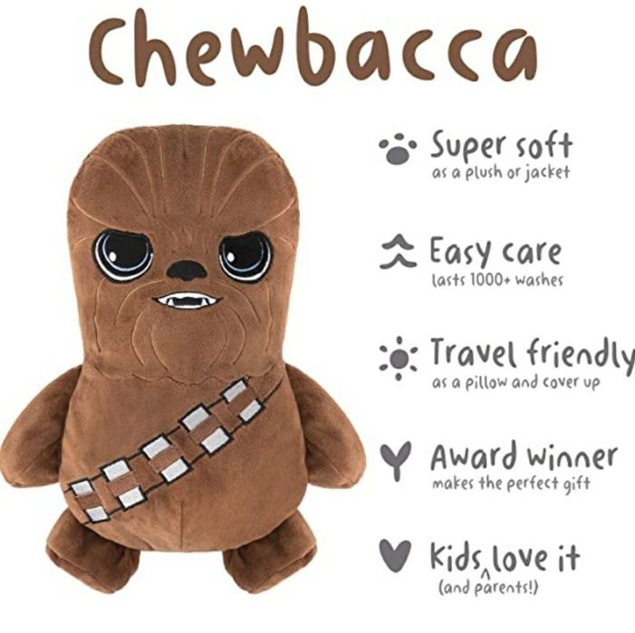 Толстовка-трансформер для мальчиков Cubcoats Чубакка. USA