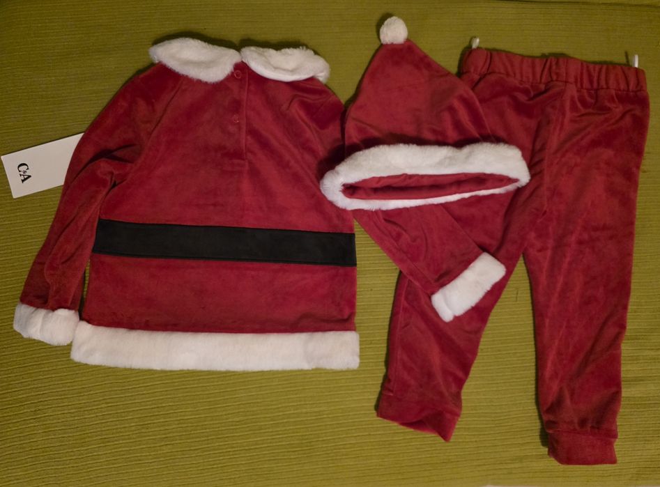 Costum nou  Moș Crăciun 18-24 luni(92) C&A