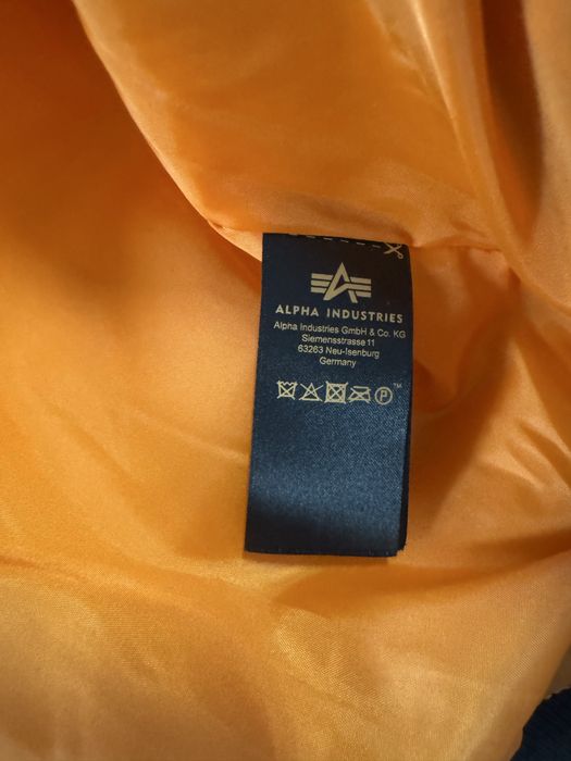 Мъжко зимно яке тип бомбър Alpha Industries размер М