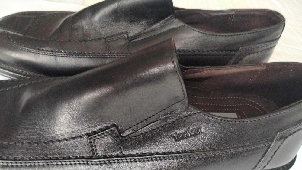 Обувки "Young Spirit" естествена кожа, нови, елегантни, черни