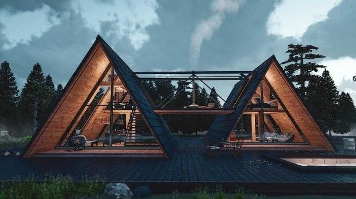 Construim cabane si case stil A din lemn, dar si case, garaje auto si containere modulare pe structură metalică rezistentă și invelite cu panou sandwi