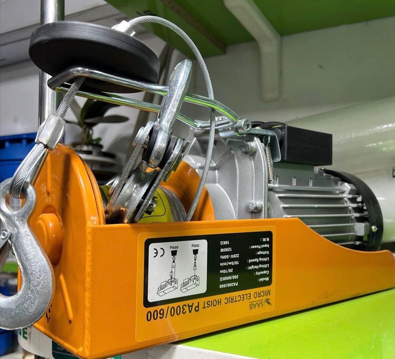 Электрический тал , телефер, лебедка, Lebyotka SAAB