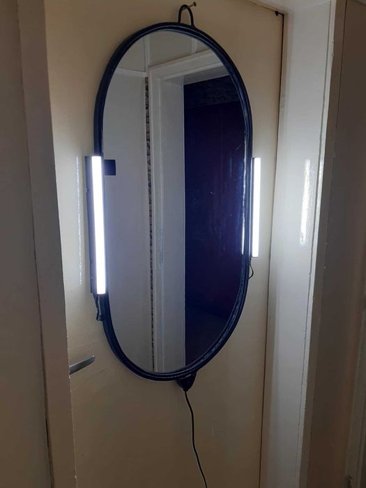 огледало ковано желязо , лед осветление