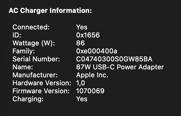 Incarcator Macbook Apple 87W MagSafe 3