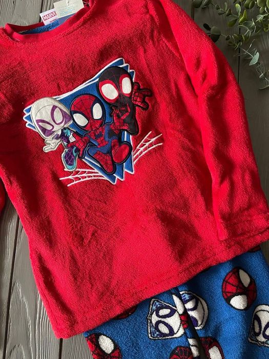 Зимние теплые пижамы для мальчиков