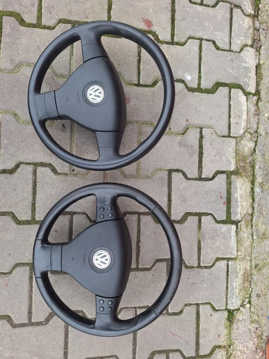 Volan piele + airbag Vw Passat B6,Golf 5,touran