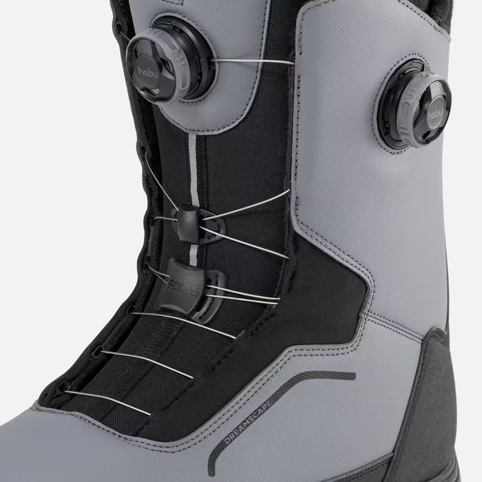 Boots snowbord rotita dubla  SNB900 gri adulți  DREAMSCAPE