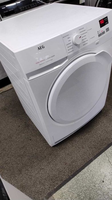 A+++ Сушилня с термопомпа AEG-АЕГ 8 кг Direct Drive SensiDry ProSense