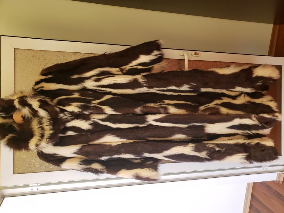 Haina blana naturala sconcs noua