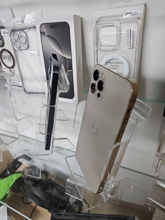 Magazin Iphone 12 pro gold sau black 128GB stare f buna 6 luni Garantie