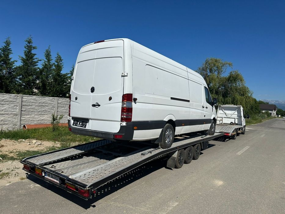 Inchirieri platforma/remorca auto  8,5m  dubla
